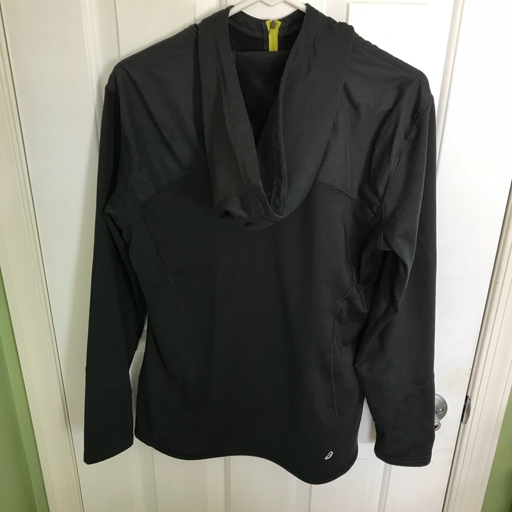 Gray Asics Half Zip Lightweight Pullover - image 2